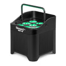 Beamz BBP48 Uplight Par Led WDMX IRC 9x12w RGBAW-UV batteria e wireless DMX