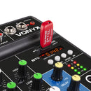 Vonyx VMM100 Mixer live a 3 Ingressi + lettore MP3 USB x rec e modulo Bluetooth - GlobalNet Shop