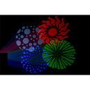 Algam Lighting HYBRID 4 Efx Luce 4in1 mini derby RGBW, flash, Gobo RGBW, 2 laser