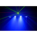 Algam Lighting FLORIDABAR-II Kit Treppiede 4in1Par+Derby+Strobo+Laser+Telecom.IR