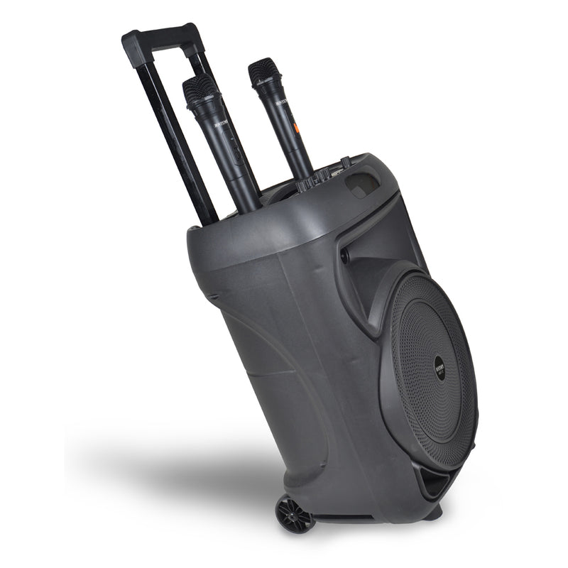 Bontempi 49 1090 Tech Trolley a Batteria Cassa Attiva con 2 Mic palmare wireless