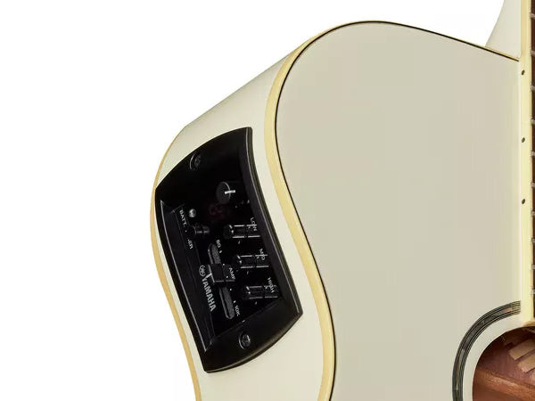 Yamaha APX600 VW VINTAGE WHITE Chitarra Acustica Elettrificata Cutaway