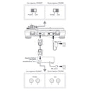 Audio-Technica AT-LP5X Giradischi manuale trazione diretta connessione USB, Nero