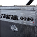 Eko B50 Amplificatore combo per basso, cono da 12" e 50w di potenza, Nero