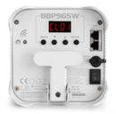 Beamz BBP96SW Uplight Par Led WDMX IRC 6x12w RGBAW-UV batteria e wireless Bianco