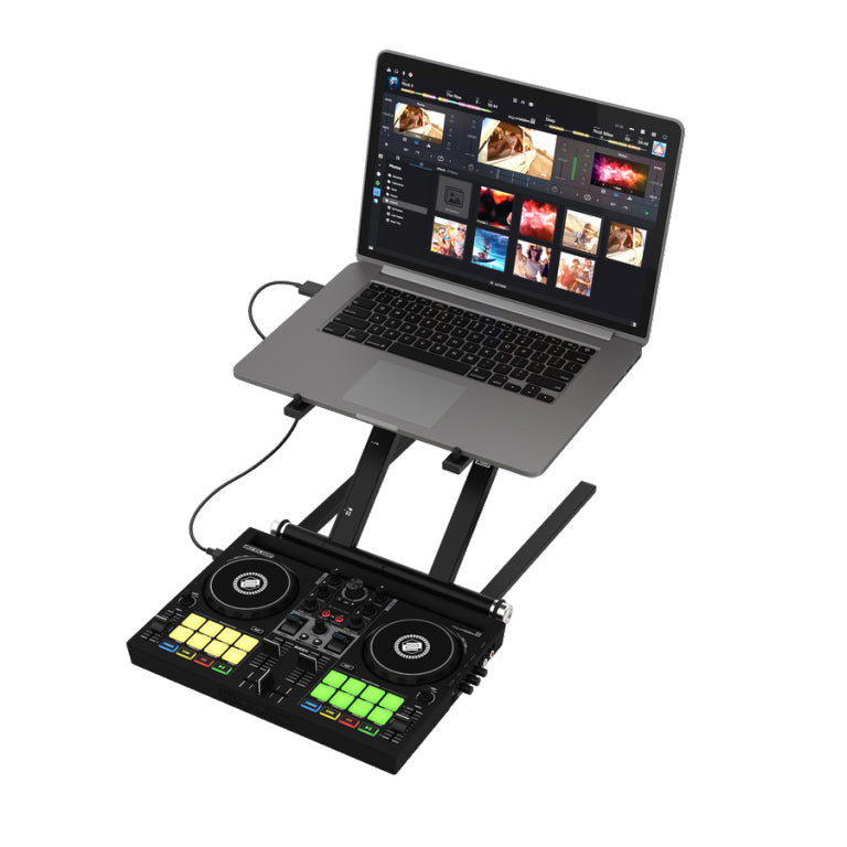 Reloop BUDDY Controller Dj portatile 2 Canali x app djay IOS/iPAD/ANDROID/MAC/PC