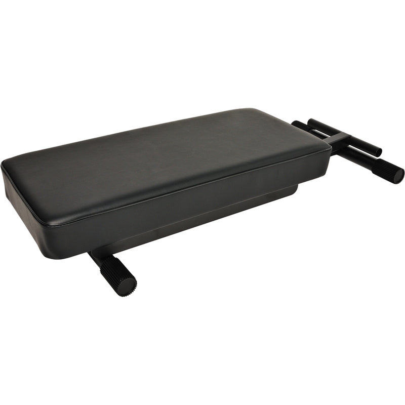 Quik Lok BX8 Panchetta Serie Basic per piano o tastiera cuscino imbottito, Nero