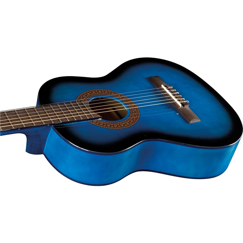 Eko CS-5 Blue Burst Chitarra Classica misura ridotta 3/4 x bambini +Borsa Trasp.