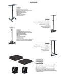 Proel EIKON EK5NF Coppia Monitor Audio Pro da Studio bi-amp in Classe AB 25+45 W