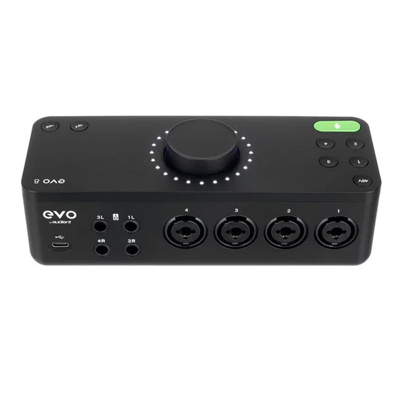 Audient EVO8 Interfaccia audio pro USB2-C 4 In / 4 Out e Preamp Microfonici