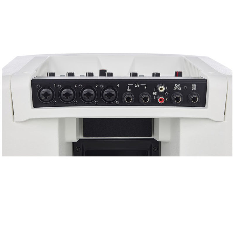 RCF EVOX JMix8 Sistema impianto audio array attivo 2 vie 12" e da 1400w, Bianco