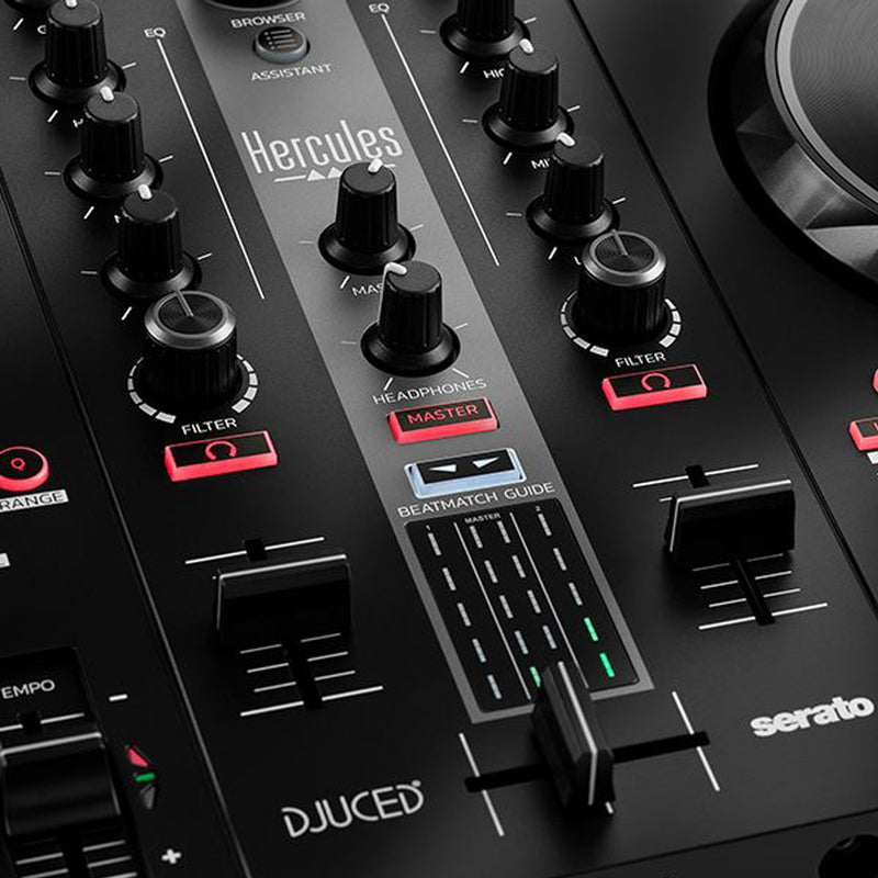 Hercules DJ CONTROL INPULSE 300 MKII Controller Dj a 2x Deck e 16 Pad, Nero