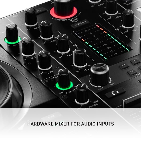 Hercules DJ CONTROL INPULSE 500 Controller Dj due canali interfaccia audio USB