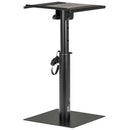 Proel KP810D Supporto da tavolo per monitor audio da studio, Nero Opaco