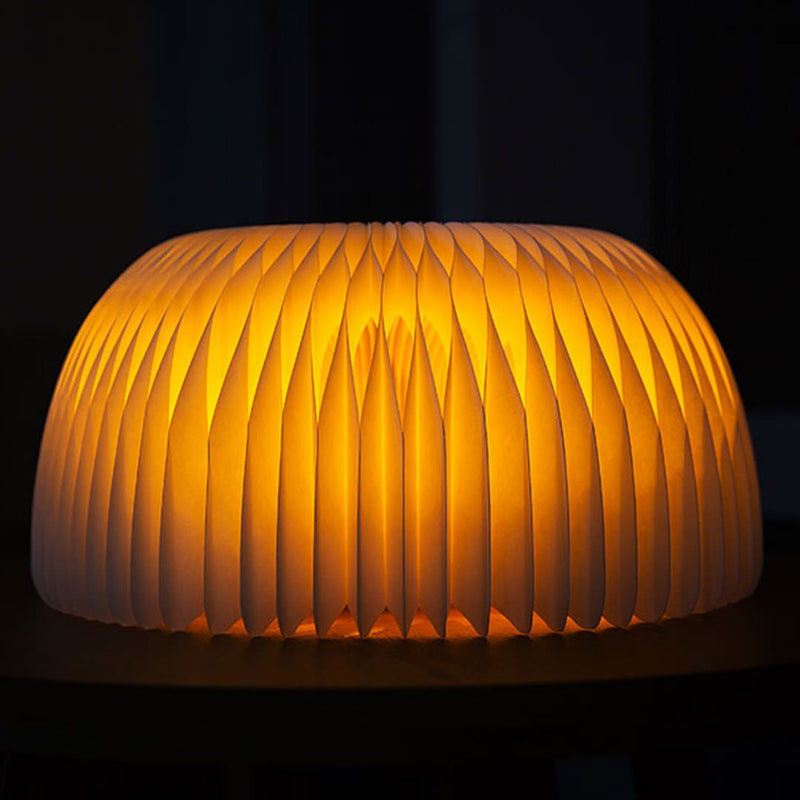 Papirho LAMPD36WTHC Lampada Led Bianca D36 in carta a nido d'ape + telecomando