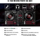 Numark MIXTRACK PLATINUM FX Controller Dj 4Deck Serato DJ jog wheel display e FX