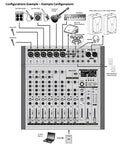 Proel MQ1222X Mixer Pro 12In 6PreAmpMic HQ+99FX+Bluet./USB x Canto Live + Borsa