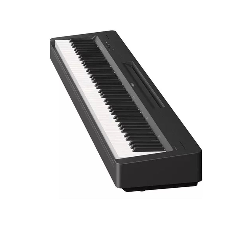 Yamaha P-145B Pianoforte digitale a 88 tasti pesati Graded Hammer Compact, Nero