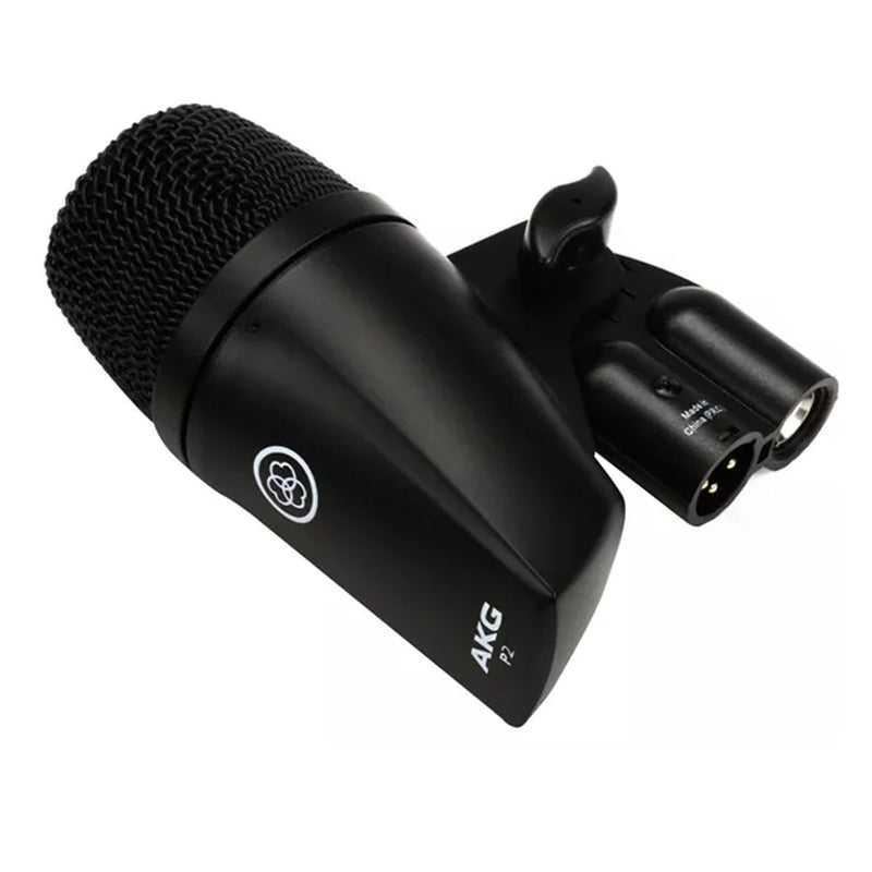 AKG P2 Microfono Pro Dinamico Cardioide Cablato x gran cassa di batteria e basso