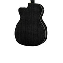 Ibanez PC14MHCE-WK WEATHERED BLACK OPEN PORE Chitarra Elettroacustica Cutaway