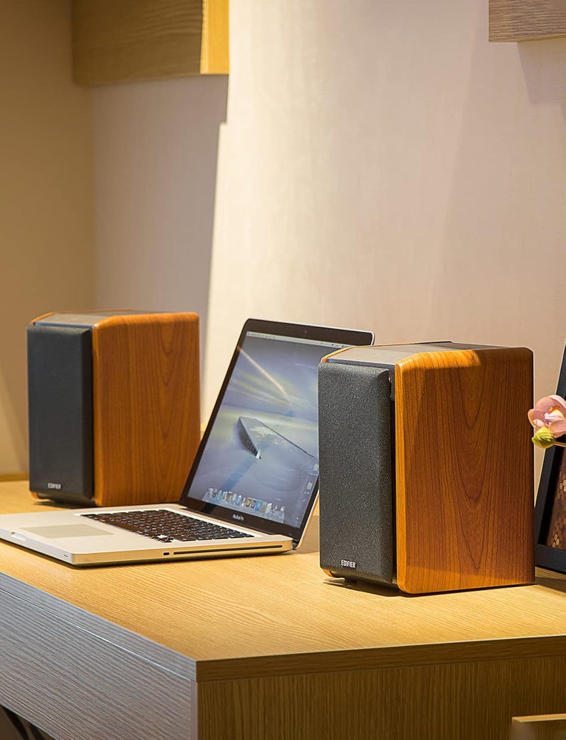 Edifier R1010BT BROWN Coppia diffusori audio attivi 4" Bluetooth 24w RMS Marrone