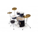 PEARL ROADSHOW RS525SBC/C743 Batteria 5p Cassa 22" hardw. piatti Sabian Blu Met.