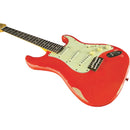 Eko S-300 Relic Fiesta Red Chitarra Elettrica serie Starter pickup Eko vintage