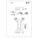 Jamo S 807 Coppia Casse Passive da pavimento con potenza di 100w RMS, Bianco