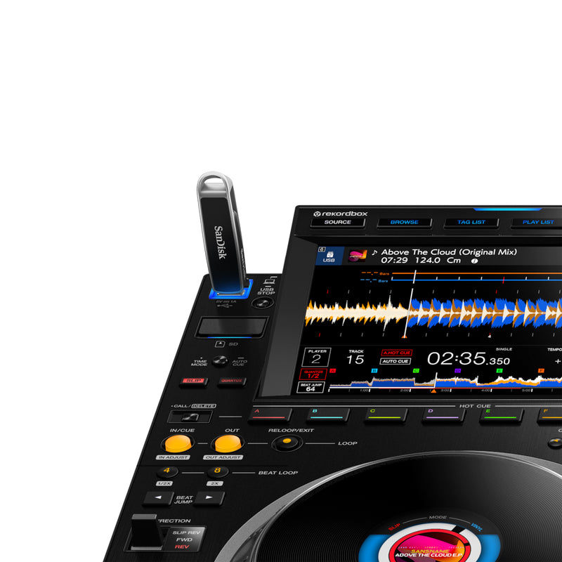 AlphaTheta SanDisk-Flash-Drive 1TB Unità USB dual DJ alta velocità x rekordbox