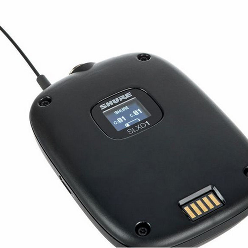 Shure SLXD14E-SLXD1-WA305-J53 Freq. 562-606 Sistema Wireless x chitarra+cavo pro