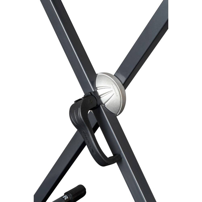 Proel SPL152 Supporto Pro x tastiera 2 livelli regol. SNAP LOCK grigio antracite