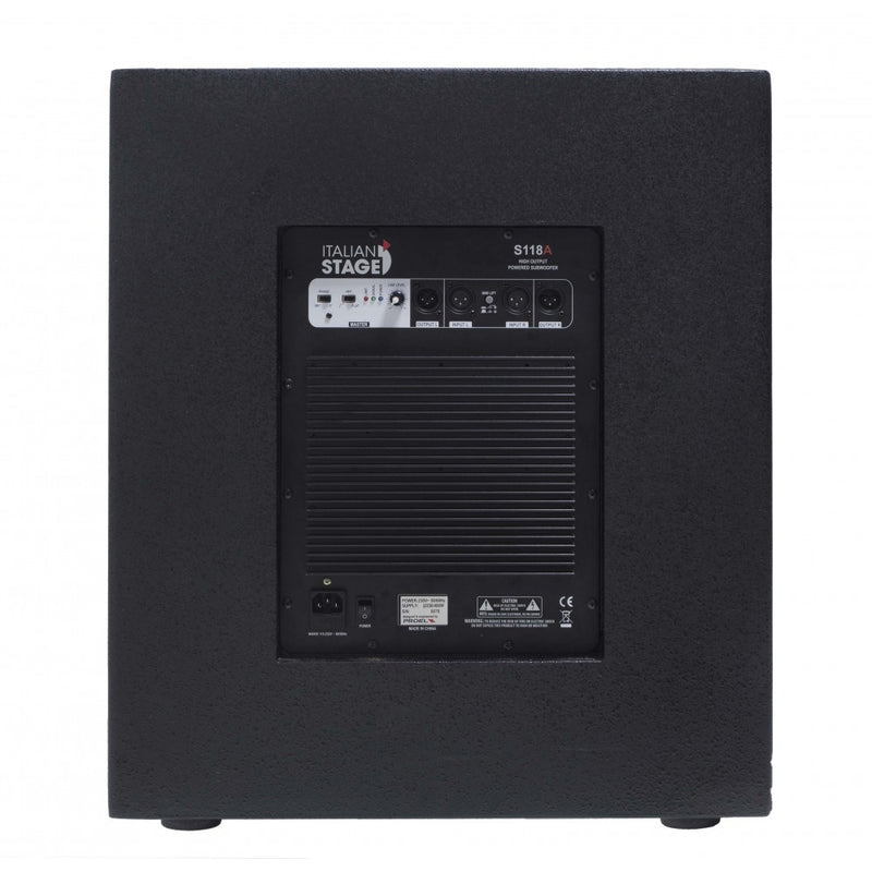 Italian Stage IS SPX15A 2 Casse 400w picco + S118A Subwoofer +Cover+Stativi+Cavi