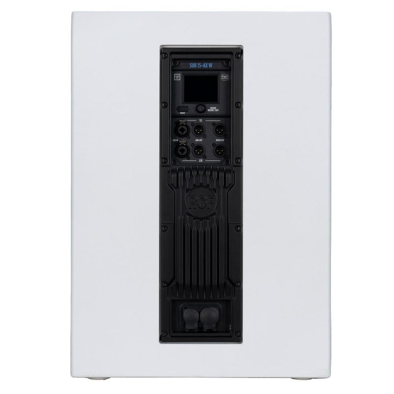 RCF SUB 15-AX W Subwoofer Pro Attivo 15" controllo 2200w potenza picco, Bianco