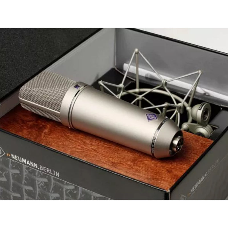 Neumann Neumann U87 Ai Nickel Studio Set Microfono Pro Studio + supporto antiv.
