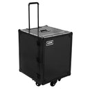 UDG U91101BL Ultimate Flight Case 4CDJ/Mixer Black Plus Trolley & Spinner Wheels