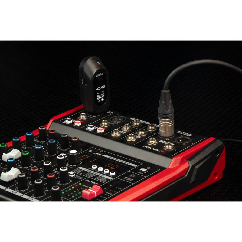 Proel EIKON UXLR Sistema Audio wirel. x mixer diffusori Freq 568.500–580.100 MHz