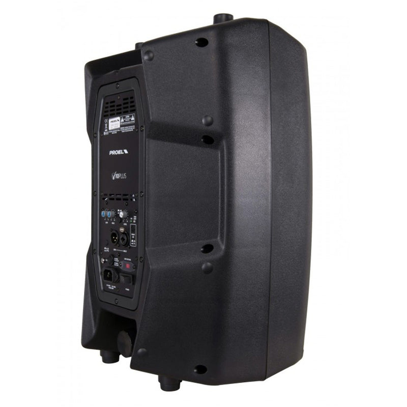 Proel V12PLUS Coppia Diffusore Attivo da 600W Picco, Nero