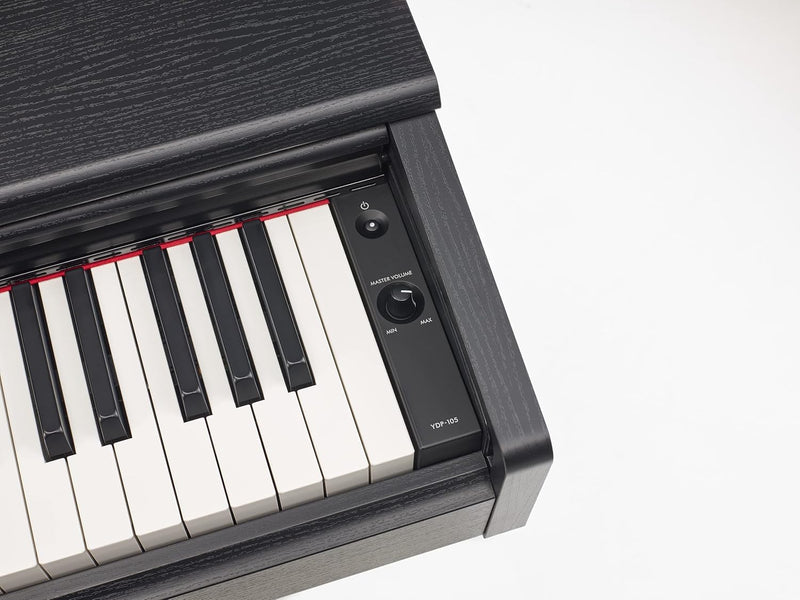 Yamaha YDP-105R Arius Pianoforte Tastiera Digit. 88T Pesati (GHS) Palissandro S.
