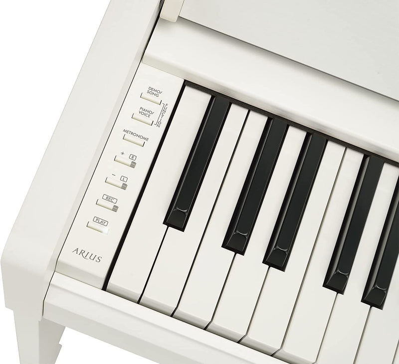 Yamaha YDP-S35WH Pianoforte Tastiera Digitale Arius 88 Tasti pesati, Bianco