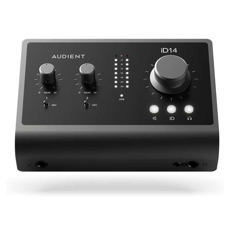 Audient iD14 MKII Interfaccia audio pro USB-C 10 In / 6 Out 2 Preamp Microfonici