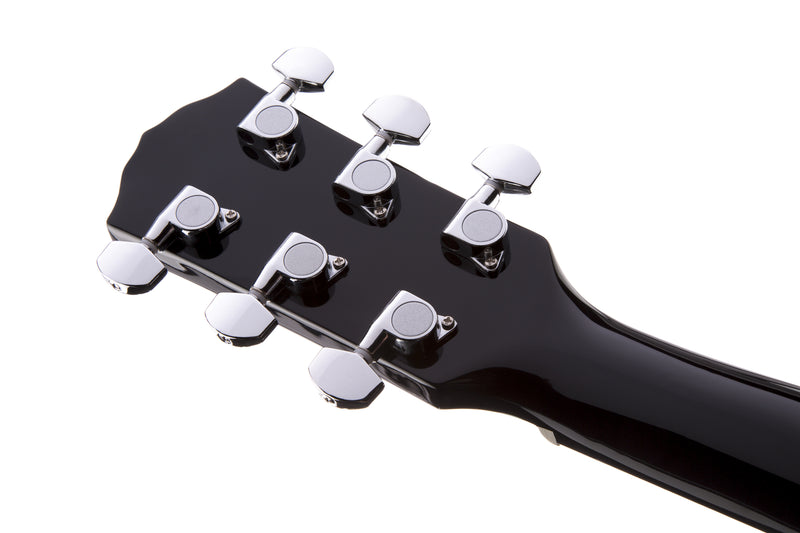 Fender CD-60 Dreadnought V3 DS Walnut Fingerboard Black Chitarra Acustica a 20T