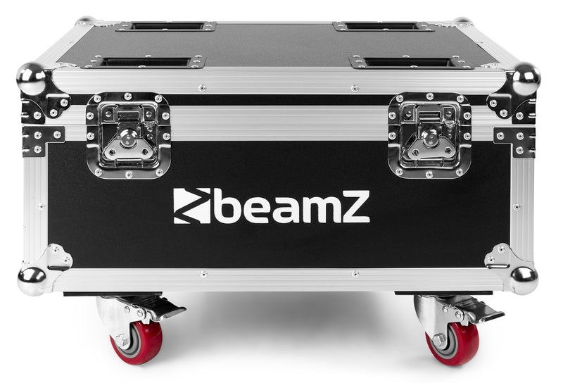 Beamz FCC9 FlightCase x 8 fari, x trasporto e ricaricare x fari Beamz BBP9, Nero