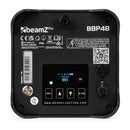 Beamz BBP48 Uplight Par Led WDMX IRC 9x12w RGBAW-UV batteria e wireless DMX