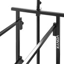 Vonyx DB7 Pro Disco Stand All-in One Supporto barra T alt. regol.x EFX luce Nero - GlobalNet Shop