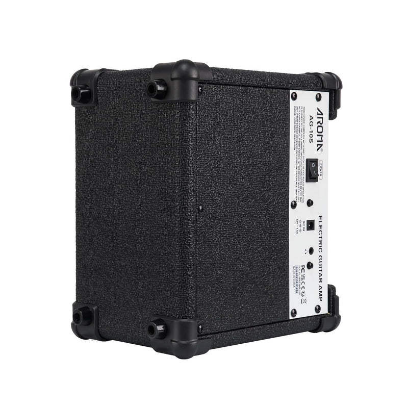 Aroma AG-10S Amplificatore portatile x chitarra elettrica 10w + bluetooth, Nero