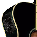 Yamaha APX600 OBB Chitarra Acustica Elettrificata Cutaway Oriental Blu Burst