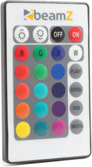 Beamz BBP96 Uplight Par Led Battery IRC 6x12w RGBAW-UV a batteria e telecomando