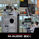 M-Audio BX4 PAIR Monitor professionali audio da Studio da 4.5" 120W
