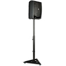 Proel DHSMSA Supporto professionale versatile 3-in-1 per studio monitor, Nero