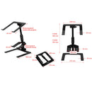 Quik Lok DJ233 Postazione x dj +Proel DHLTS01 Supporto Pro x laptop richiudibile